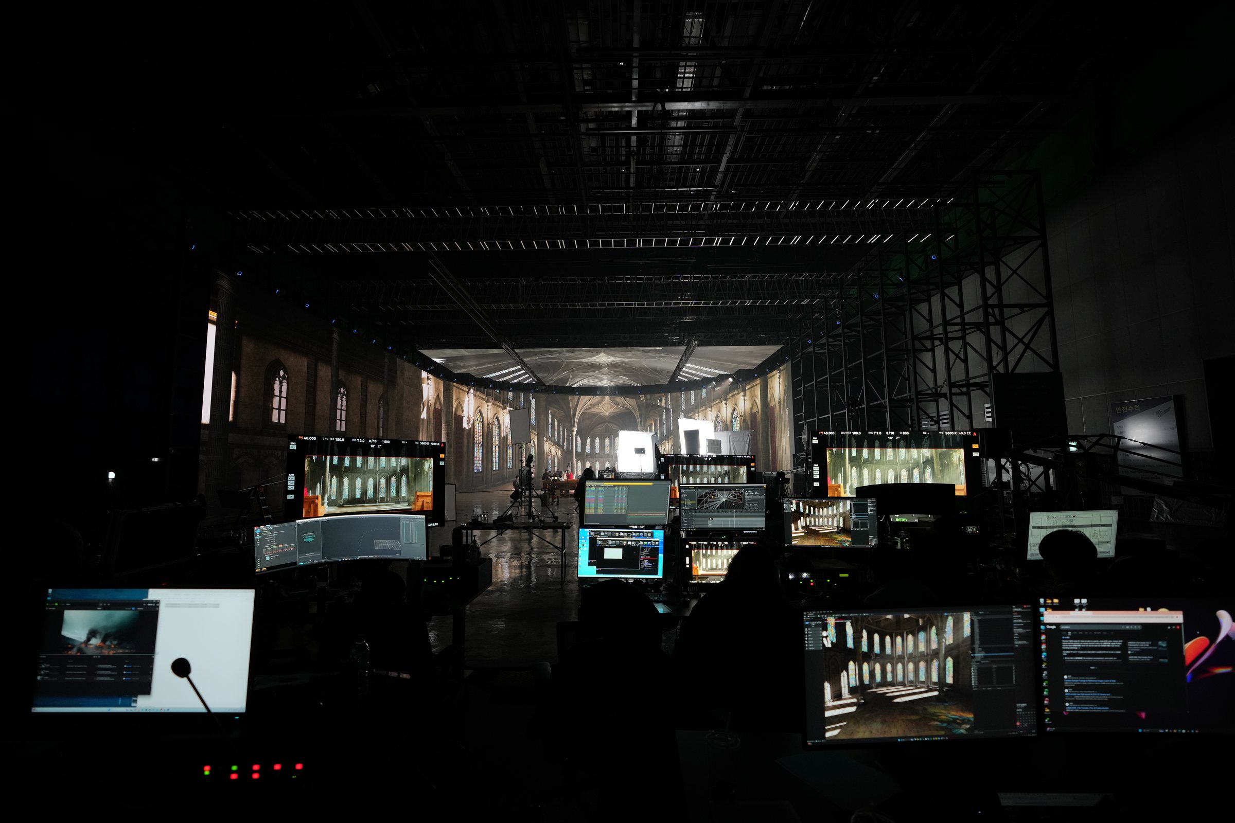 Studio V LED Wall 공간